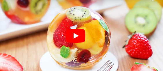 Satu-satunya kue keju jelly buah di dunia. / Kue yang luar biasa / Ukuran cangkir